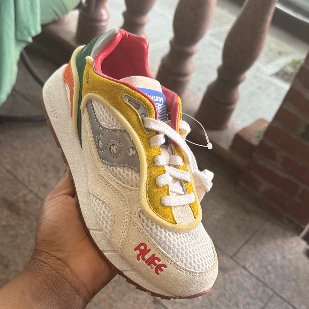 Alife Kids' Sneakers in Yellow, Green, and Red